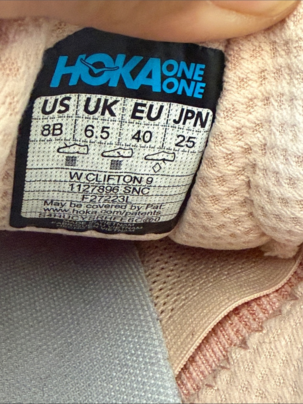 Hoka Clifton 9 running shoes - Picture 6 of 9